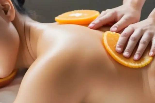 Vitamin C body massage treatment